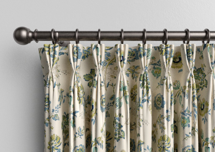 Land & Shore Orchard, Green - Made to Measure Curtains - Image 11